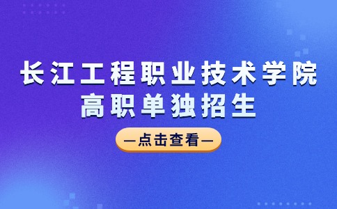 长江工程职业技术学院2024年高职单独招生各专业录取分数线